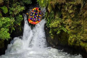 Kaituna Cascades Rotorua Rafting New Zealand Waterfall
