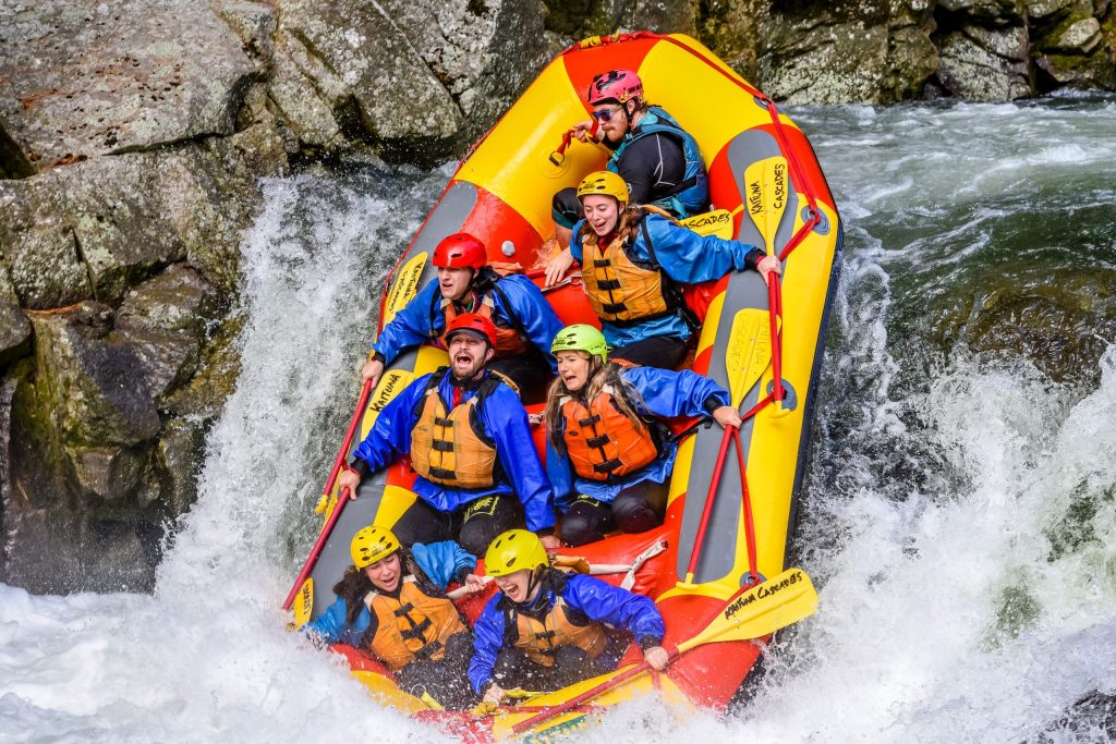 Grade 5 Rafting on the Wairoa river in Tauranga 1