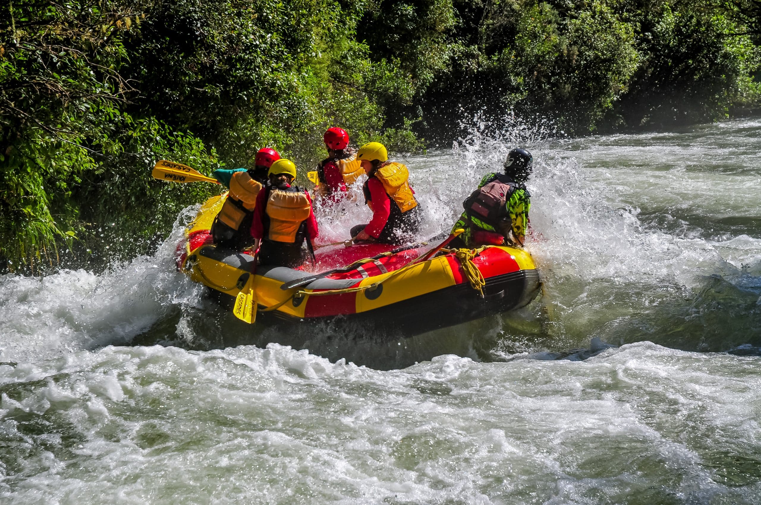 Rangitaiki River rapids 1